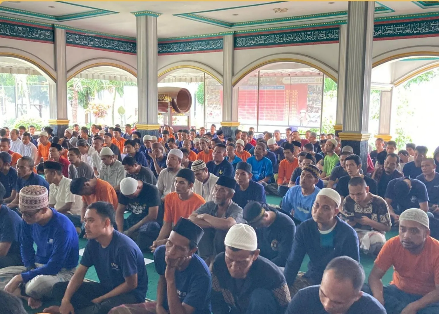 Sambut Harapan Baru 2025, Lapas Cianjur Bareng WBP Istighosah dan Doa Bersama