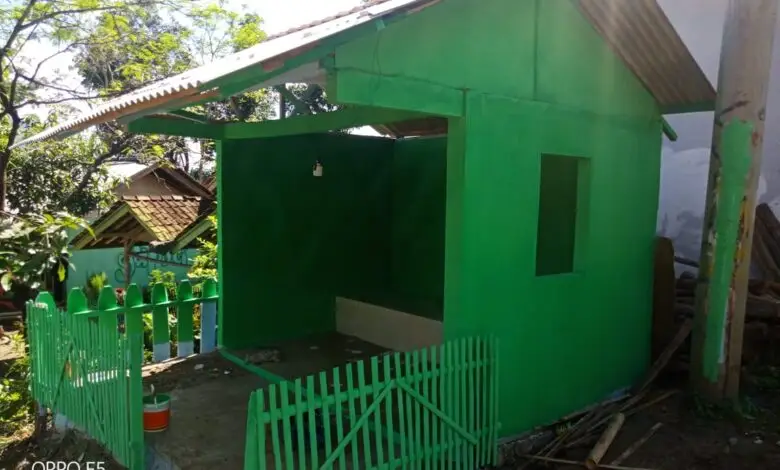 Satgas TMMD ke-107 Bangun Pos Ronda di Kampung Cijati