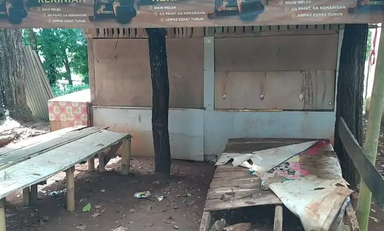 Sedih, Hampir Separuh Warung di Wana Wisata Pokland Bangkrut