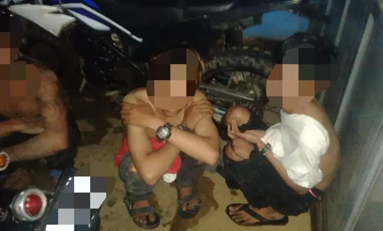 Segerombolan Remaja Kepergok Mau Curi Motor Warga di Cipanas