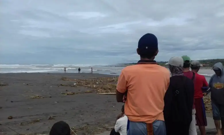 Seorang Nelayan Hilang Tenggelam di Perairan Muara Cidamar Cidaun