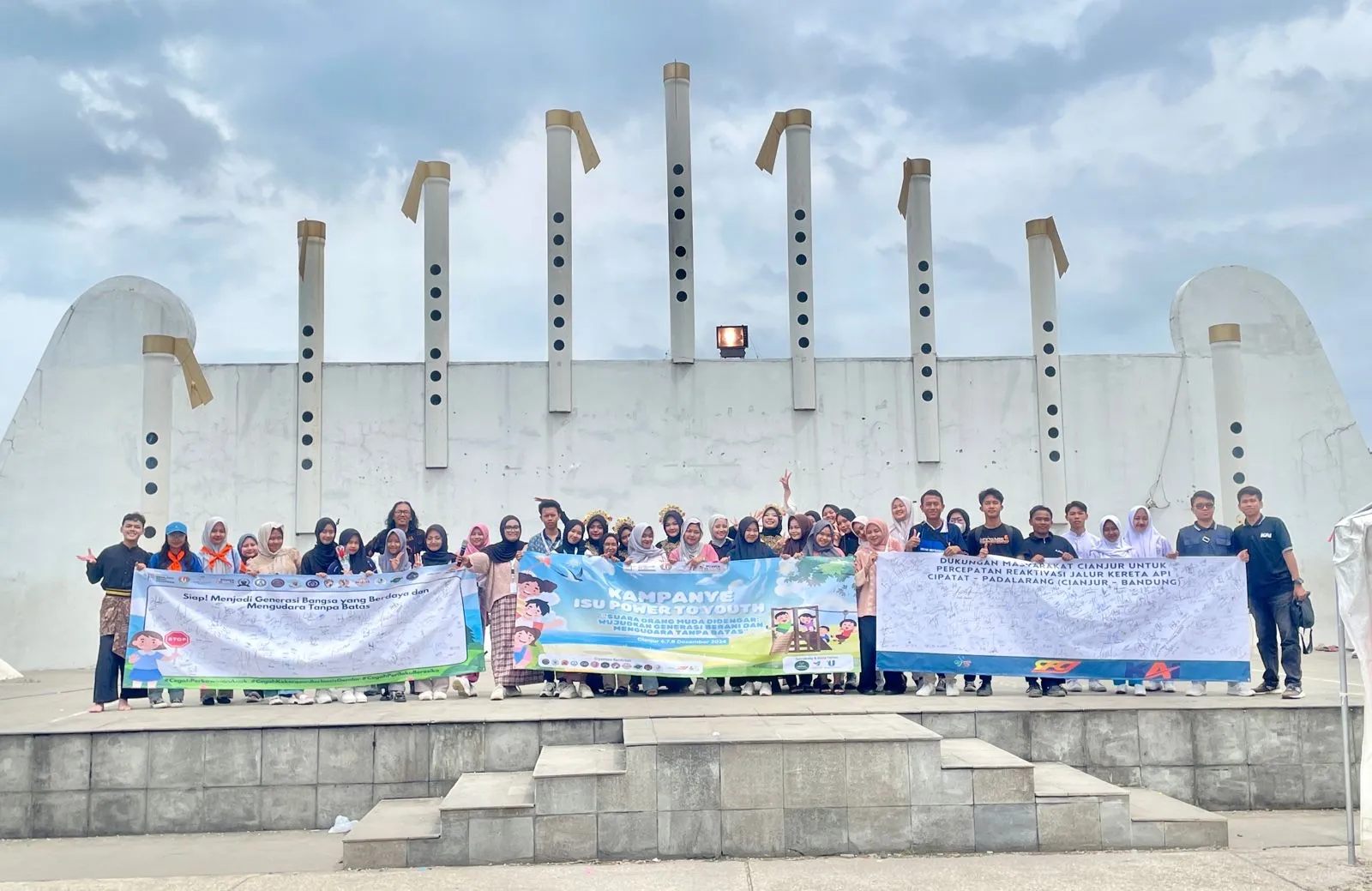 Semangat Pemuda Cianjur Mengudara di Kampanye Power To You(th)