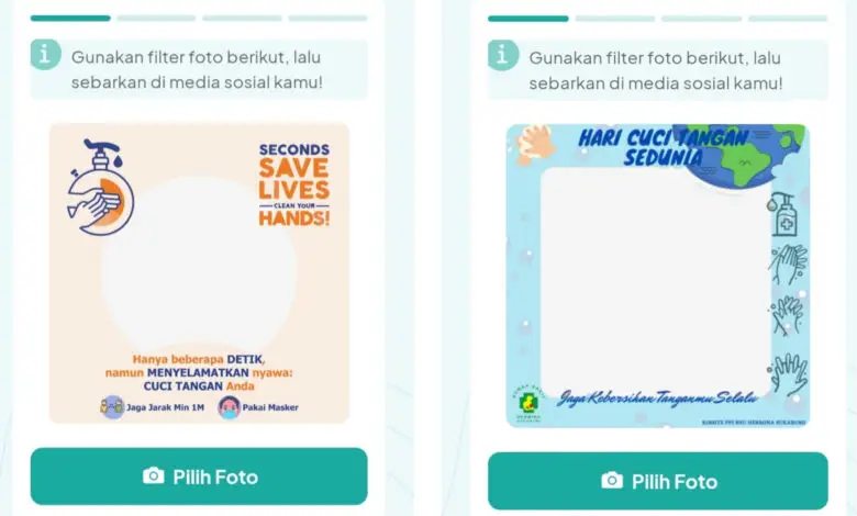 Semarakkan Bingkai Foto Twibbon Hari Cuci Tangan Pakai Sabun Sedunia 2021