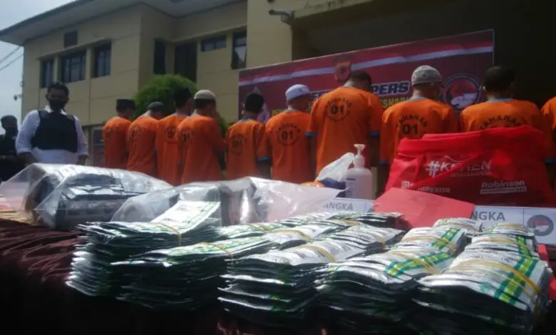 Sembilan Kasus Narkoba Terungkap, Kecamatan Cianjur Paling Merajalela