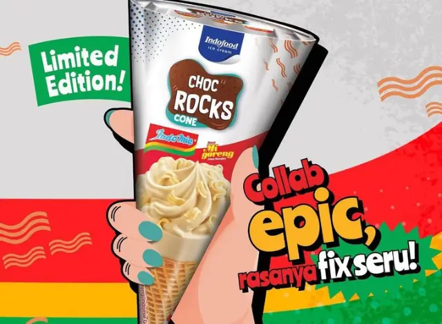 Sensasi Unik! Es Krim Rasa Indomie Goreng Bikin Netizen Geger