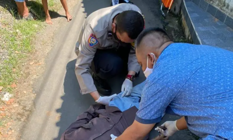 Seorang Lansia Ditemukan Tergeletak Meninggal Dunia di Mekarsari Cianjur