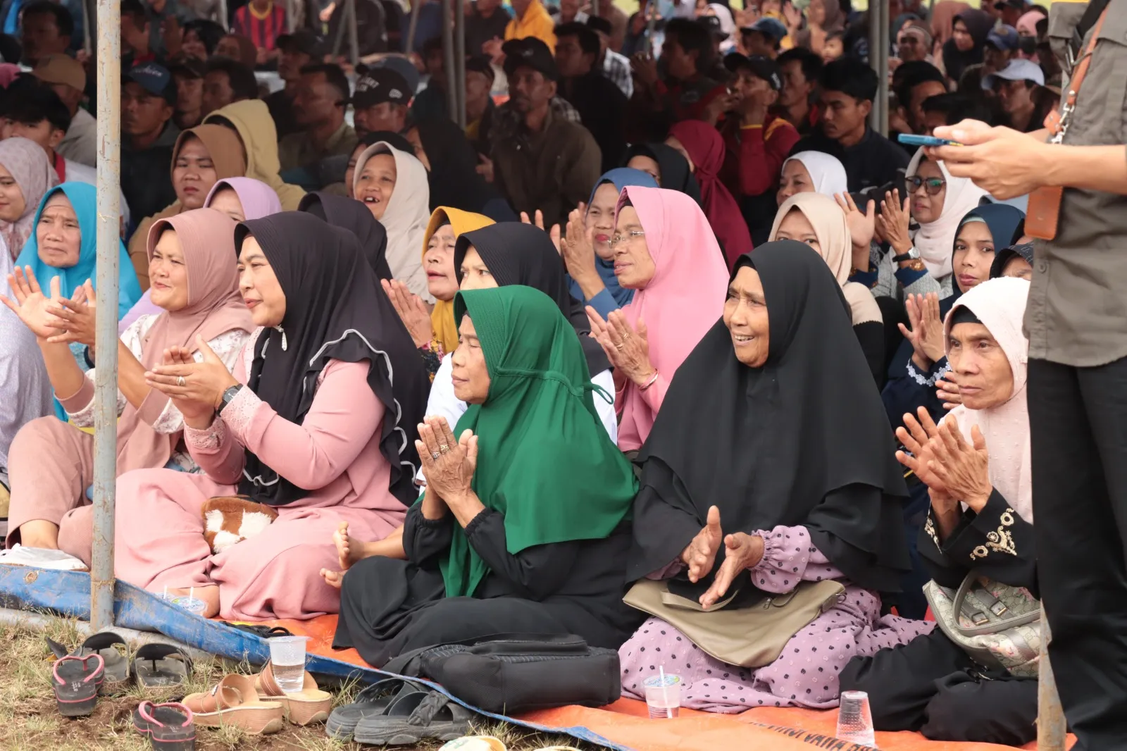 Seribu Calon Penerima Reforma Agraria Ikuti Sosialisasi Pengukuran Lahan HPL Badan Bank Tanah di Batulawang