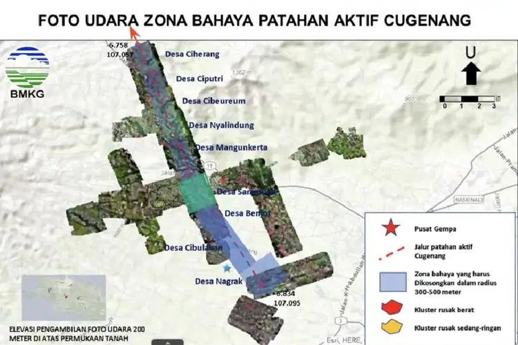 Sesar Cugenang Aktif Lagi, BPBD Cianjur Sebar Petugas Usai Guncangan Gempa 3,0 Magnitudo