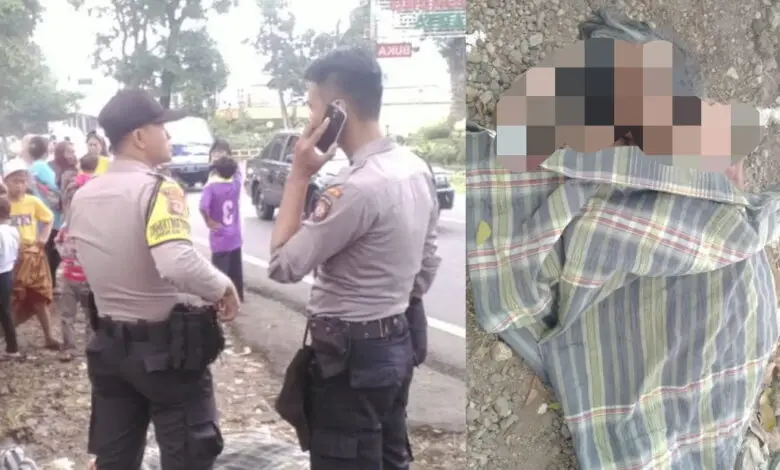 Sesosok Mayat Perempuan Ditemukan Tergeletak di Cugenang