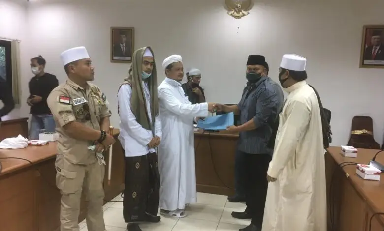 Simpatisan Datangi DPRD Cianjur, Minta Habib Rizieq Shihab Dibebaskan