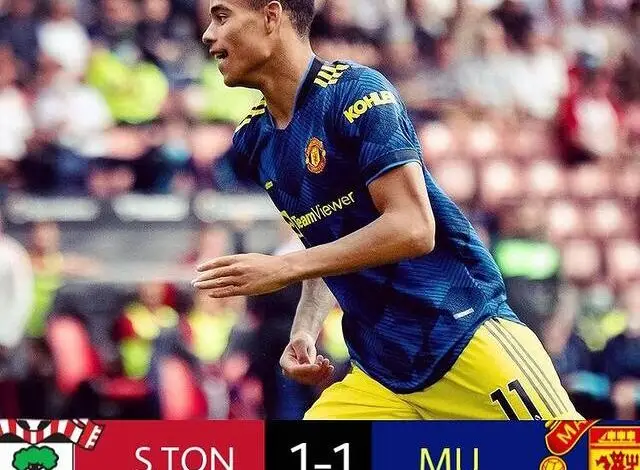 Southampton Tahan Imbang Manchester United 1-1