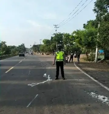 Tabrakan Motor di Jalan Lingkar Timur Cianjur, Satu Orang Tewas