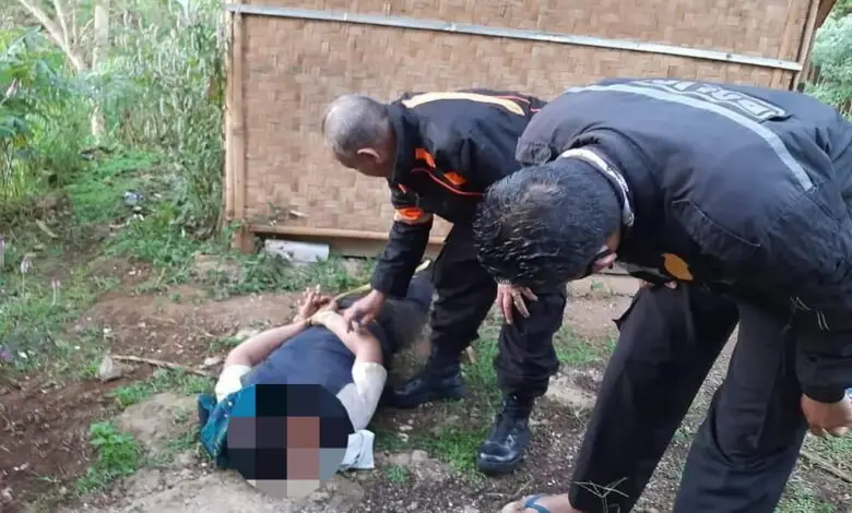Tangan dan Kaki Diikat, Pemotor Diduga jadi Korban Begal di Sukaresmi Cianjur