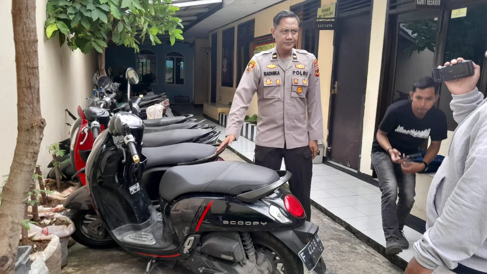 Terduga Pelaku Curanmor di Karangtengah Ditangkap Warga dan Polisi