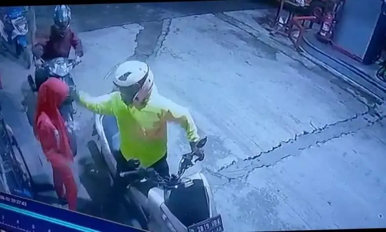 Terekam CCTV, Video Petugas SPBU Ditampar Viral di Medsos