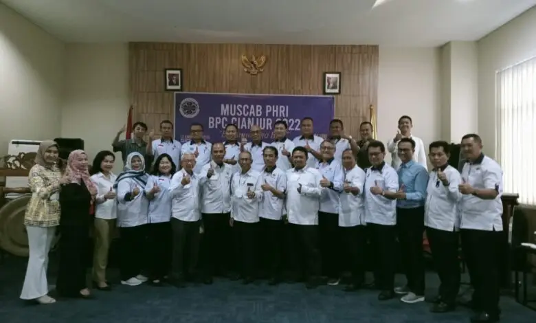 Terpilih Secara Aklamasi, Nano Indra Pradja Nahkodai Kembali PHRI Cianjur