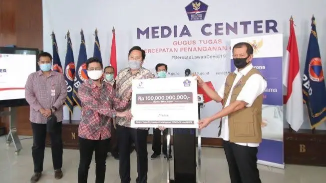 Tiktok Sumbang Rp100 Milyar Untuk Indonesia Tangani Covid-19