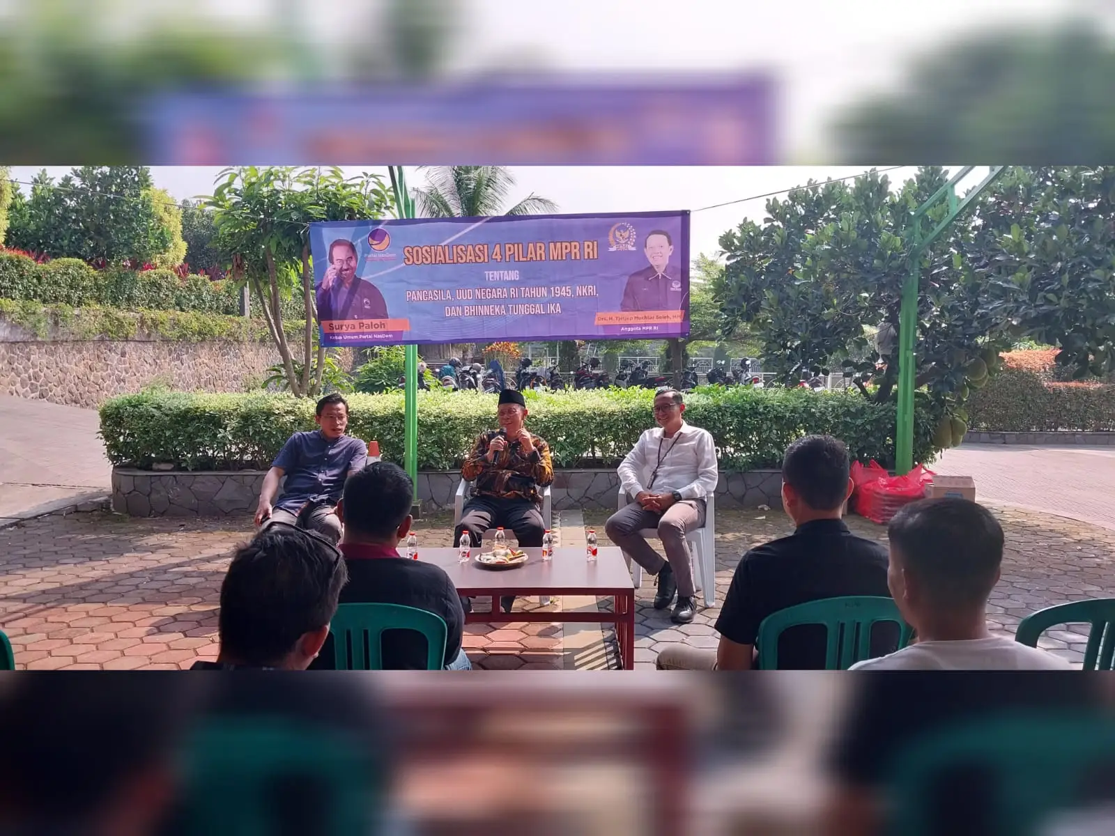 Tjetjep Muchtar Soleh Gelar Silaturahmi dan Sosialisasi Empat Pilar bersama Relawan Balad Tjetjep