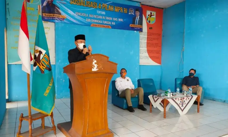 Tjetjep Muchtar Soleh Sampaikan Pentingnya Empat Pilar Kebangsaan MPR RI