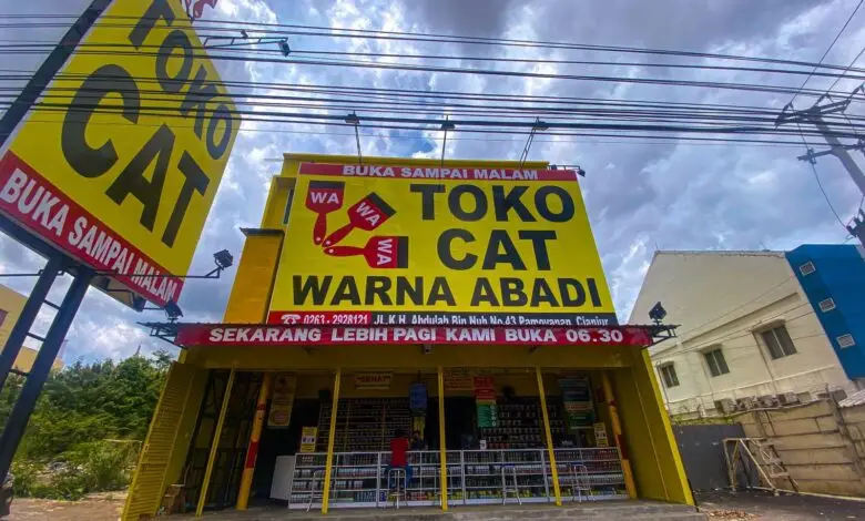 Toko Cat Warna Abadi Hadir di Cianjur, Banyak Keunggulannya!