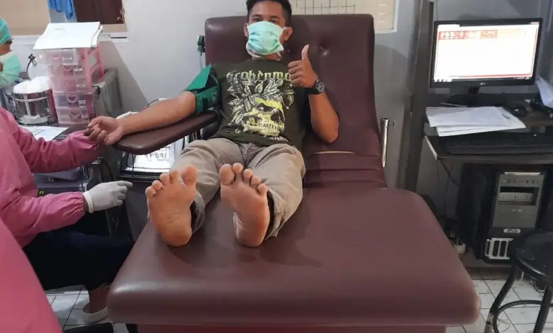 Tumbuhkan Kepedulian Sosial, Asosiasi Motor Honda Cianjur Gelar Donor Darah