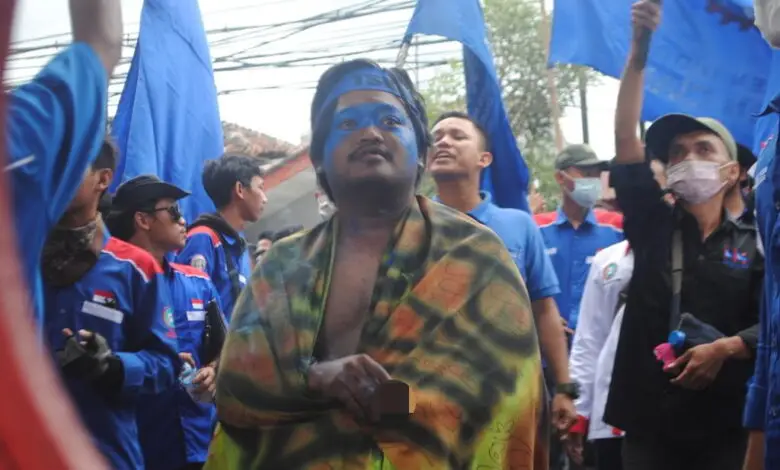 Tuntut UMK Naik, Buruh Cianjur Bakal Terus Demo