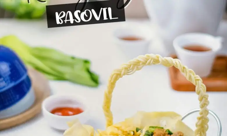 Unik! Ada Mie Ayam Keranjang Super Enak di Basovil Cianjur