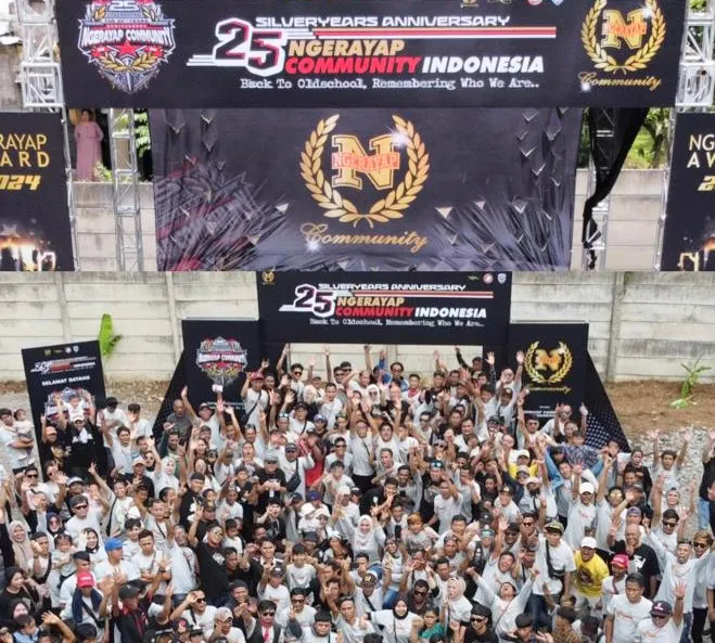 Usung Tema Kebersamaan dan Persaudaraan Tetap yang Utama, NCI Gelar Hari Jadi ke-25 Bareng Ohang-Aziz Gagap
