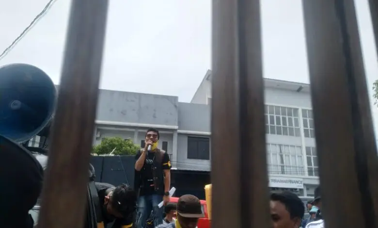 Usut Dugaan Pemotongan Bantuan Diniyah, GAGAK Gelar Unjuk Rasa di Kemenag Cianjur