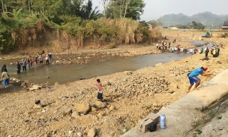 VIDEO: Irigasi Jebol, 1.007 Hektar Sawah di Cianjur Terancam Kekeringan