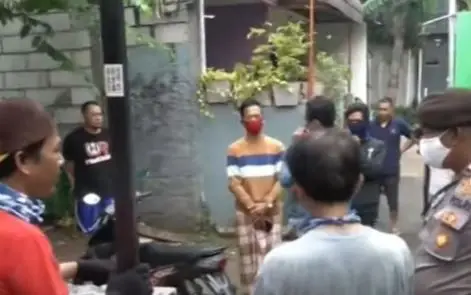 Viral, Maling Ngaku ODP Corona Saat Ditangkap Warga