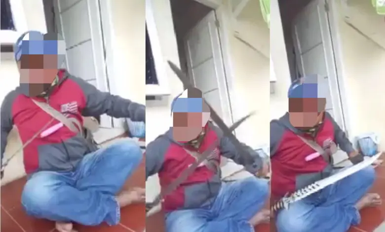 Viral Video Debt Collector Tantang 'Adu Pedang'