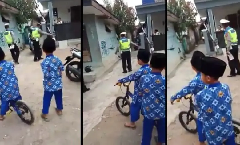 Viral Video Polisi Razia di Depan Gang Cianjur, Begini Penjelasannya