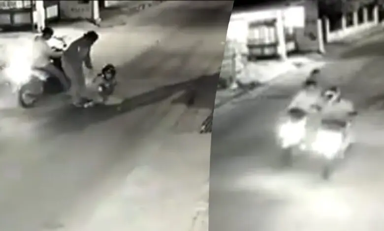 Viral Video Tiga Begal Cegat Pria Sambil Acungkan Celurit