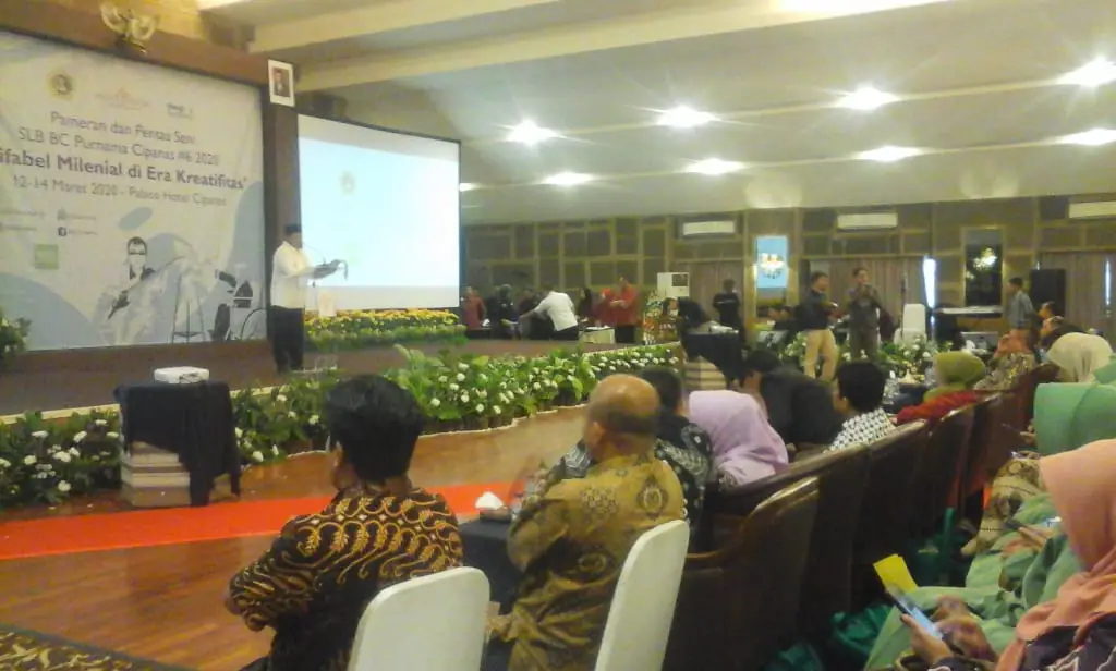 Wagub Jabar Hadiri Acara Difabel Melenial di Era Kreatifitas