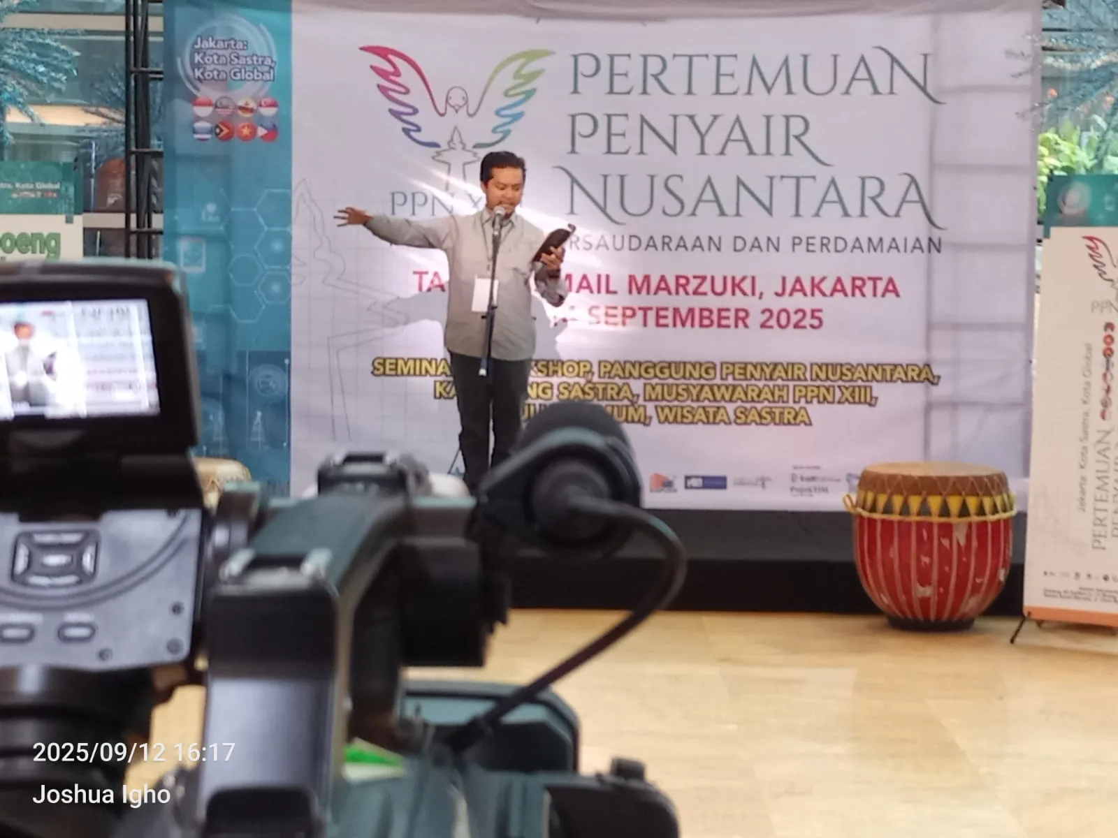 Wakili Cianjur, Puisi Ihsan Subhan Terpilih dalam Antologi Pertemuan Penyair Nusantara ke-13