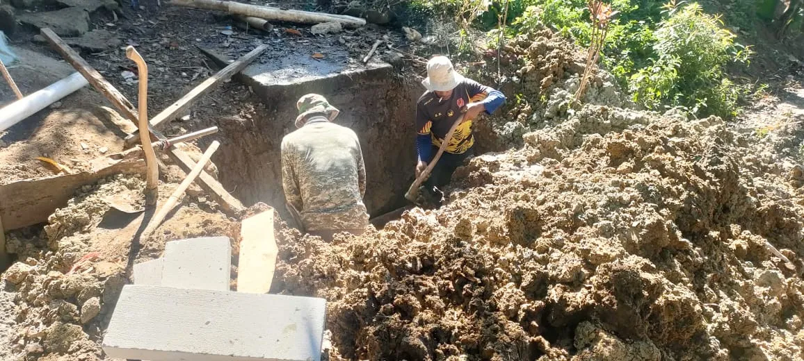 Warga BAB Sembarangan? Pemdes Sirnagalih Bangun 50 Tangki Septik Terintegrasi