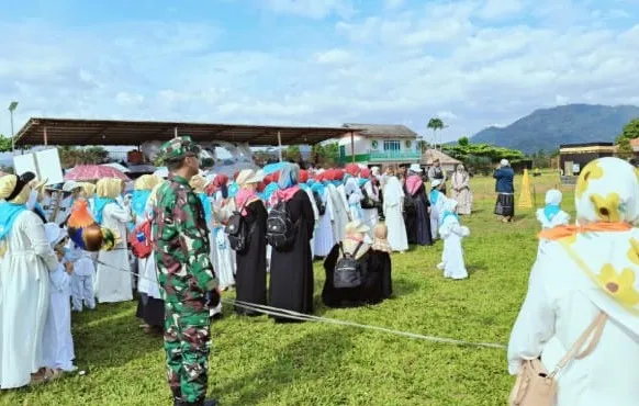 Warga Desa Sukaharja Antusias Ikuti Manasik Haji, Kesiapan Mental Jadi yang Utama