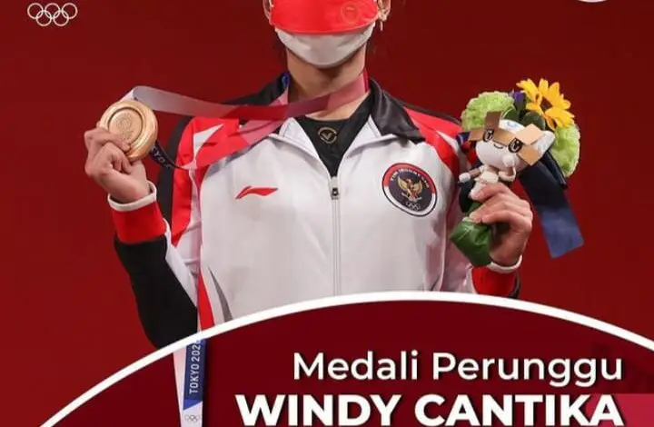 Windy Cantika Raih Medali Pertama di Olimpiade Tokyo, Ridwan Kamil Ucapkan Selamat!