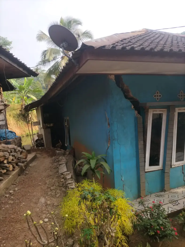 Tak Kunjung Ditangani, Korban Pergerakan Tanah Takokak Pertanyakan Peran Pemkab Cianjur