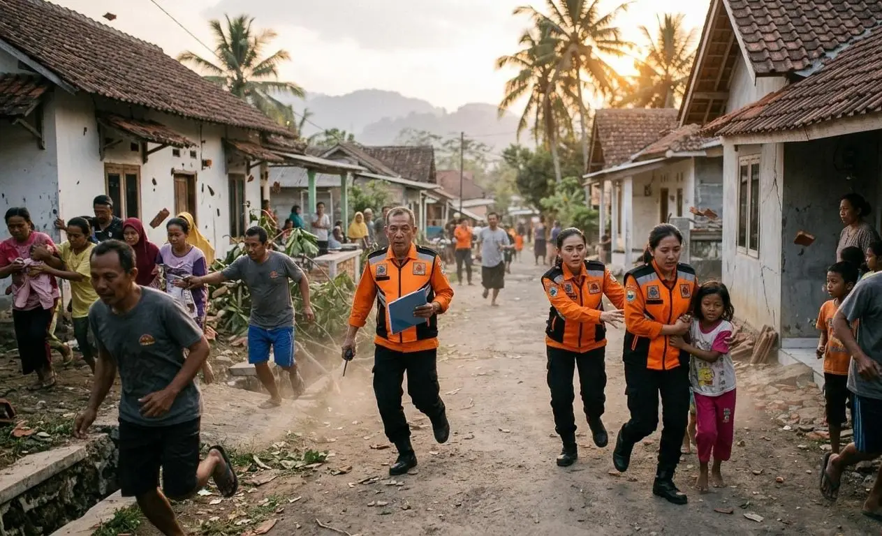 Aktivitas Sesar Cisokan Picu Gempa M 4,3 Cianjur, BPBD Terjunkan Tim Cek Dampak