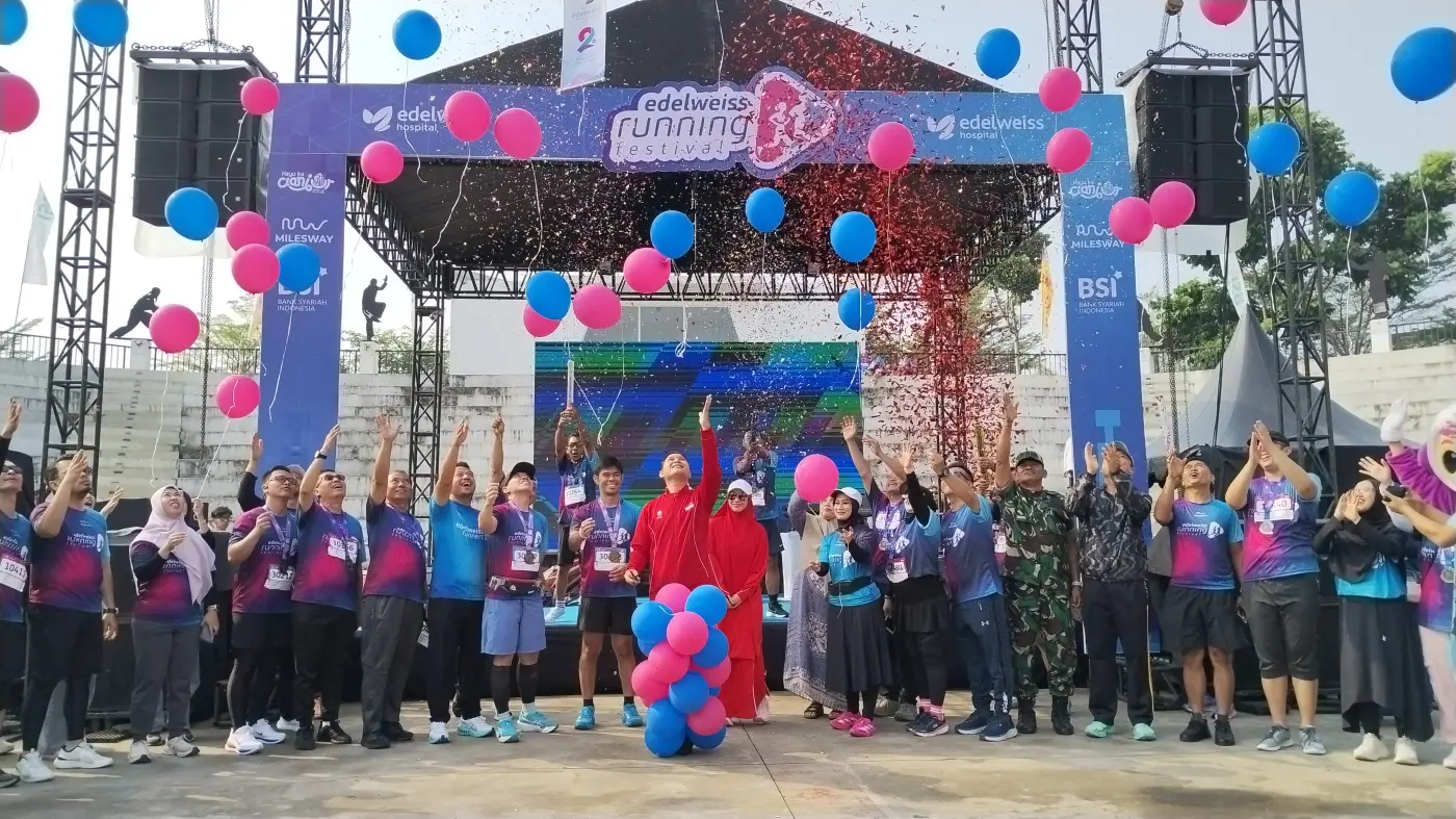 Edelweiss Running Festival Cianjur 2026 Sukses Gaet Ribuan Peserta, Dongkrak Potensi Daerah Hingga UMKM