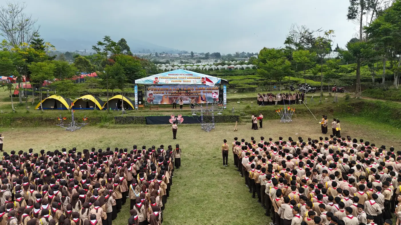 Siswa SMKN 1 Cianjur Ikuti PTA SMAKZIE 2026 di Sarongge, Kepsek: Satu Langkah Kuatkan Semangat