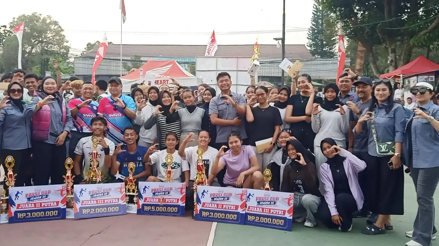Kapolres Cianjur Tutup PBVSI Cup Season 3, Siapkan Turnamen Lebih Besar untuk Cetak Atlet Voli Berprestasi