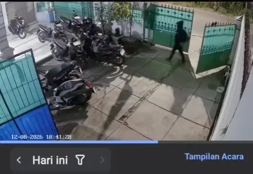 Honda Beat Karyawan PNM Mekaar di Cianjur Dicuri, Aksinya Terekam CCTV