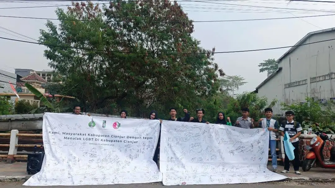 HMI Cianjur Serap Aspirasi Warga, Kumpulkan Petisi Penolakan LGBT