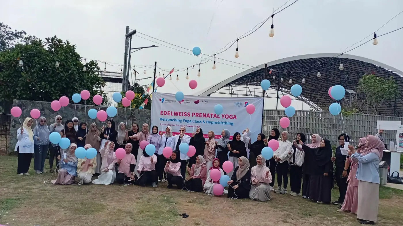 RS Edelweiss Cianjur Relaunch Prenatal Yoga, Kenalkan Hypnobirthing untuk Ibu Hamil