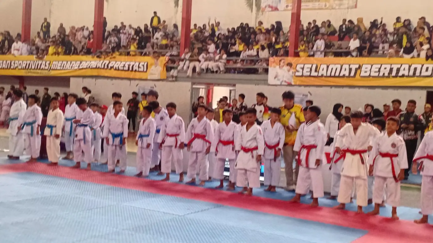 Cianjur Karate Championship 2026 Diikuti 1.327 Peserta, Juara Pertama Berpeluang Dapat Beasiswa