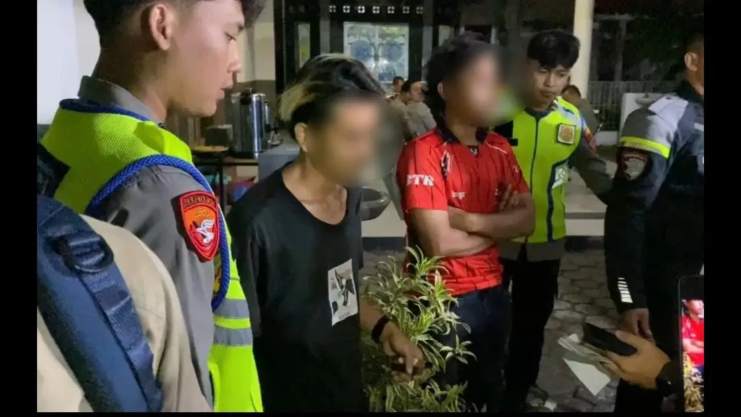 Terjaring Razia Knalpot Brong, Dua Pria Diduga Pengedar Obat Terlarang Berdalih Alami Gangguan Jiwa