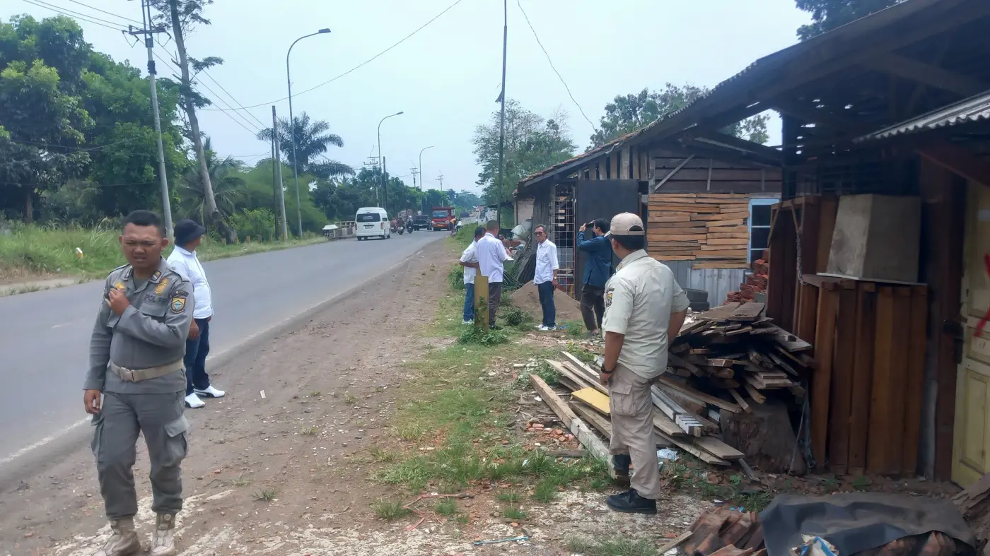 Pemkab Cianjur Tertibkan Bangunan Liar di Jalan Lingkar, Sekitar 300 Bangunan Masuk Pendataan